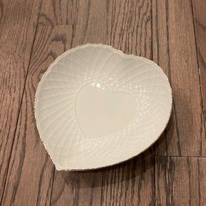 Masa Fine Porcelain Heart Dish.